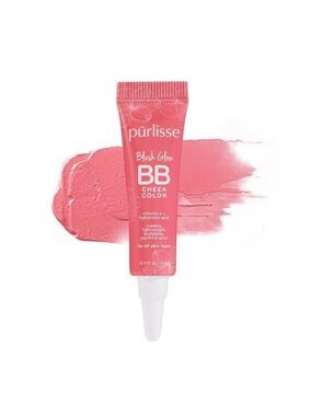 pūrlisse Blush Glow BB Cheek Color in Sweet Rose | NEW | Travel Mini | K-Beauty